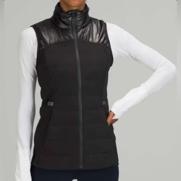 NWT Lululemon Down For it All Vest (shine) - Picture 8 of 8